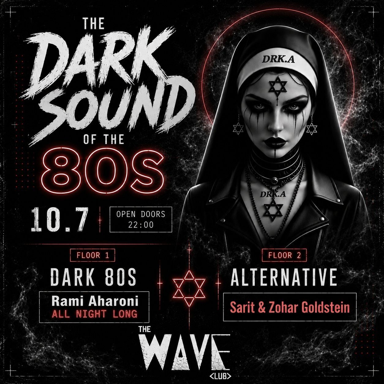 The Dark Sound of the 80s - The Wave Club 10.7.26